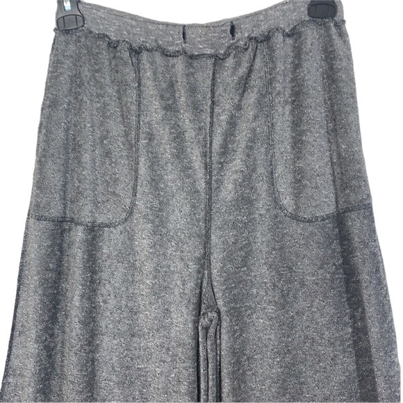 - Free People Grey Marled Make it Maxi Wide Leg Pants in Super soft - Picture 6 of 12